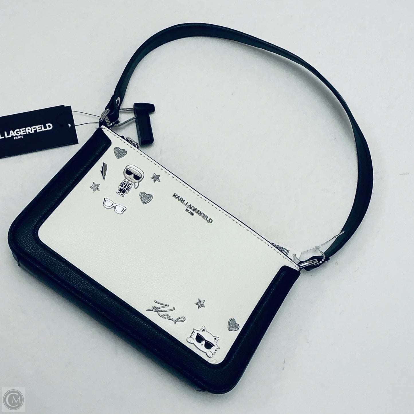 Handbag Designer By Karl Lagerfeld, Size: Small
