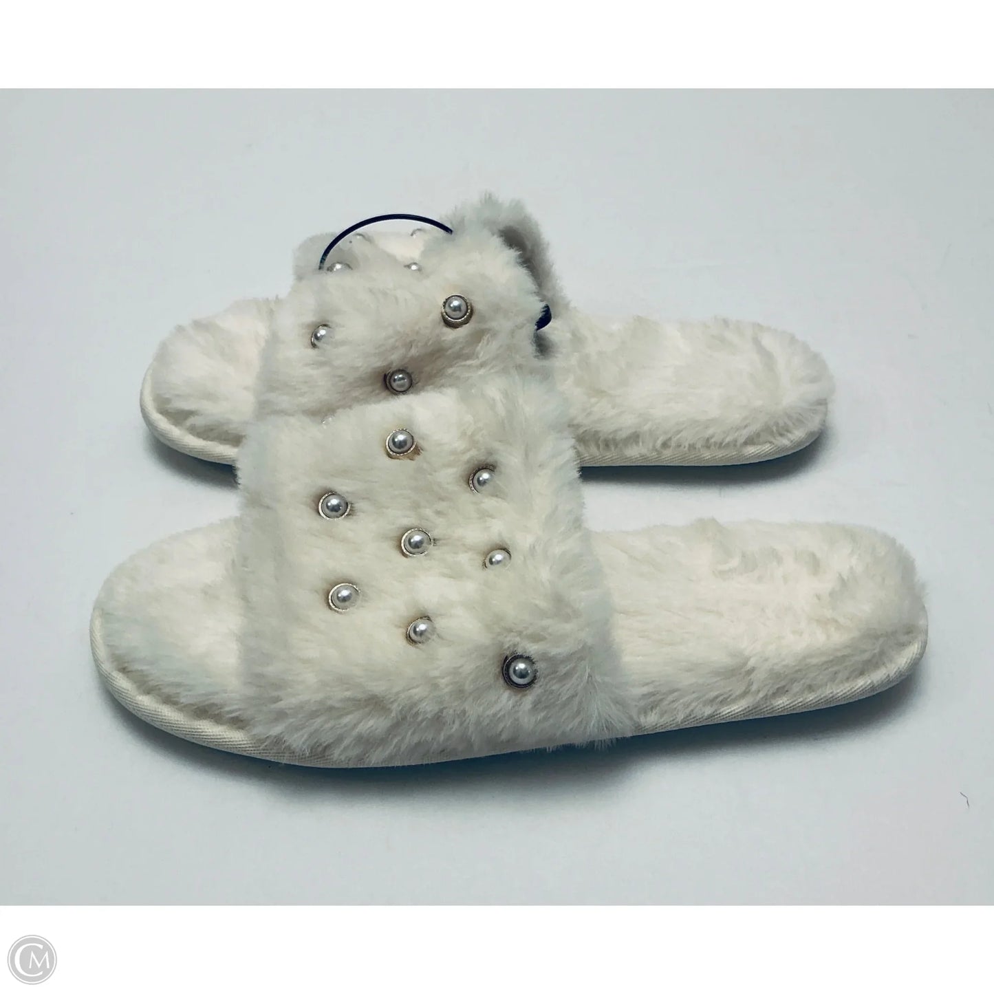 Slippers By Loft In White, Size: 8