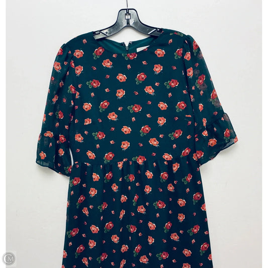 Dress Casual Maxi By Loft In Green, Size: 6