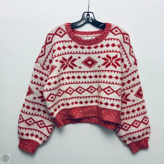 Sweater By Altard State In Red, Size: L