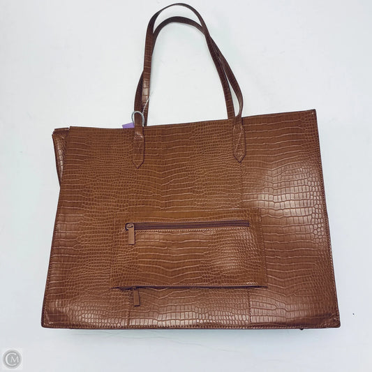 Tote By Clothes Mentor, Size: Large