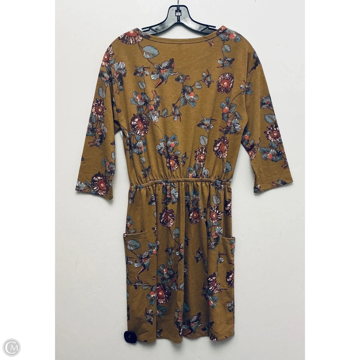 Dress Casual Short By Gilli In Brown, Size: Xl