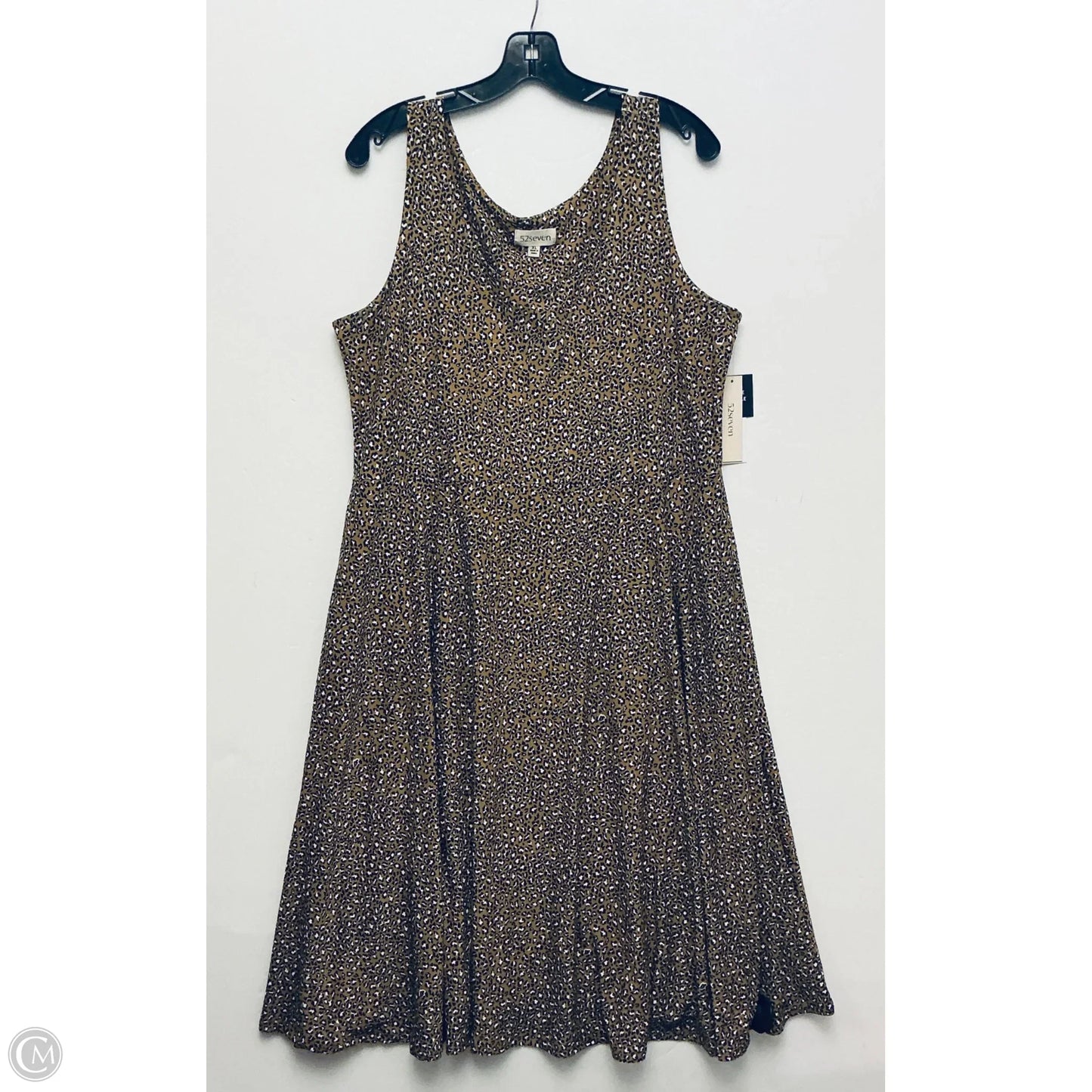 Dress Casual Maxi By Clothes Mentor In Animal Print, Size: Xl