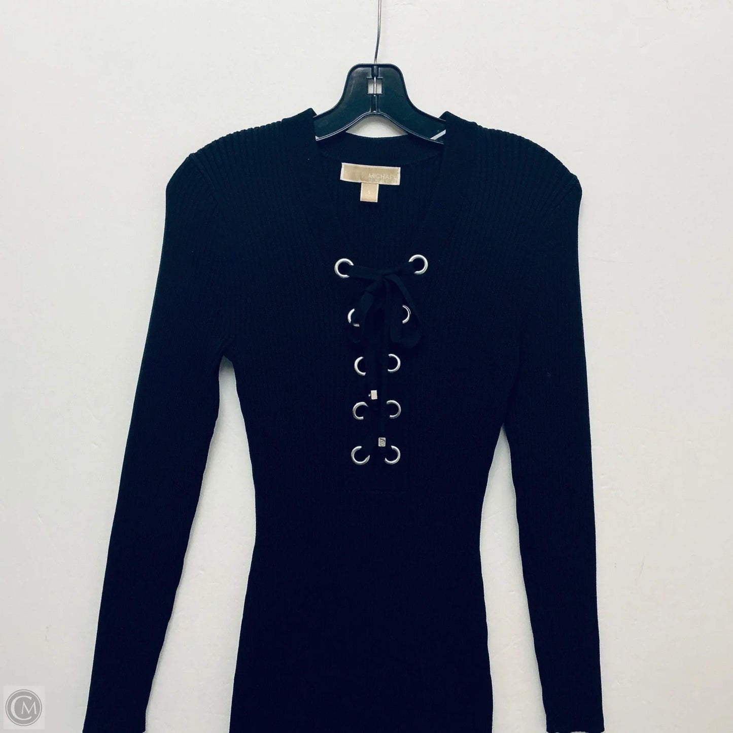 Dress Casual Maxi By Michael By Michael Kors In Black, Size: S