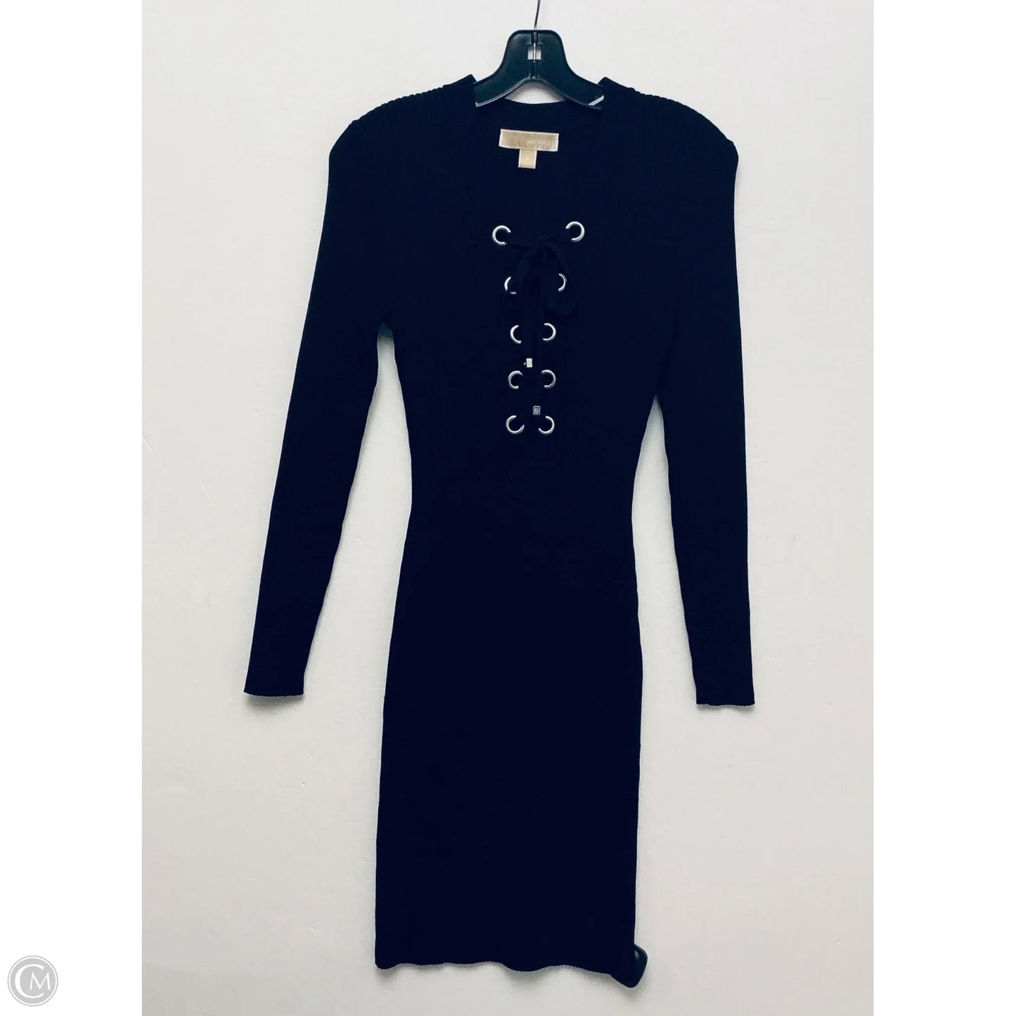 Dress Casual Maxi By Michael By Michael Kors In Black, Size: S