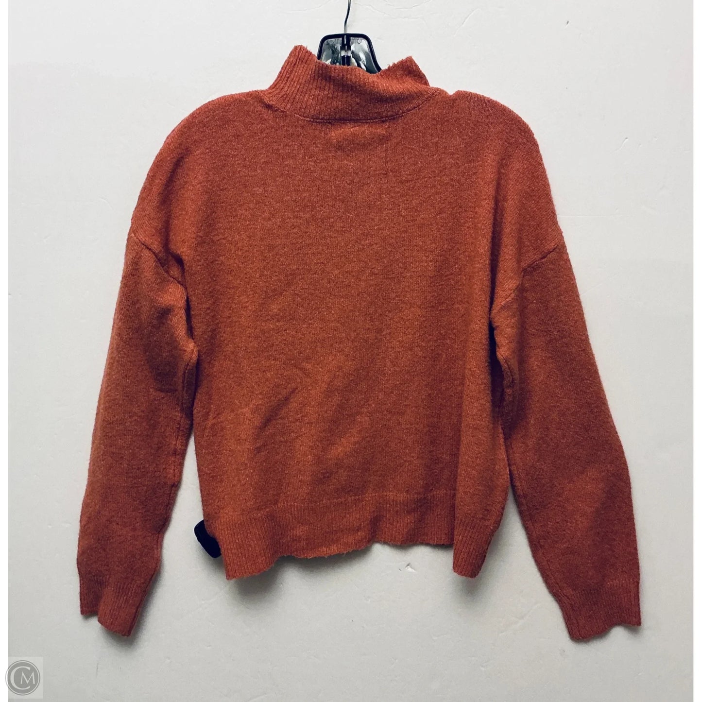 Sweater By Clothes Mentor In Orange, Size: M