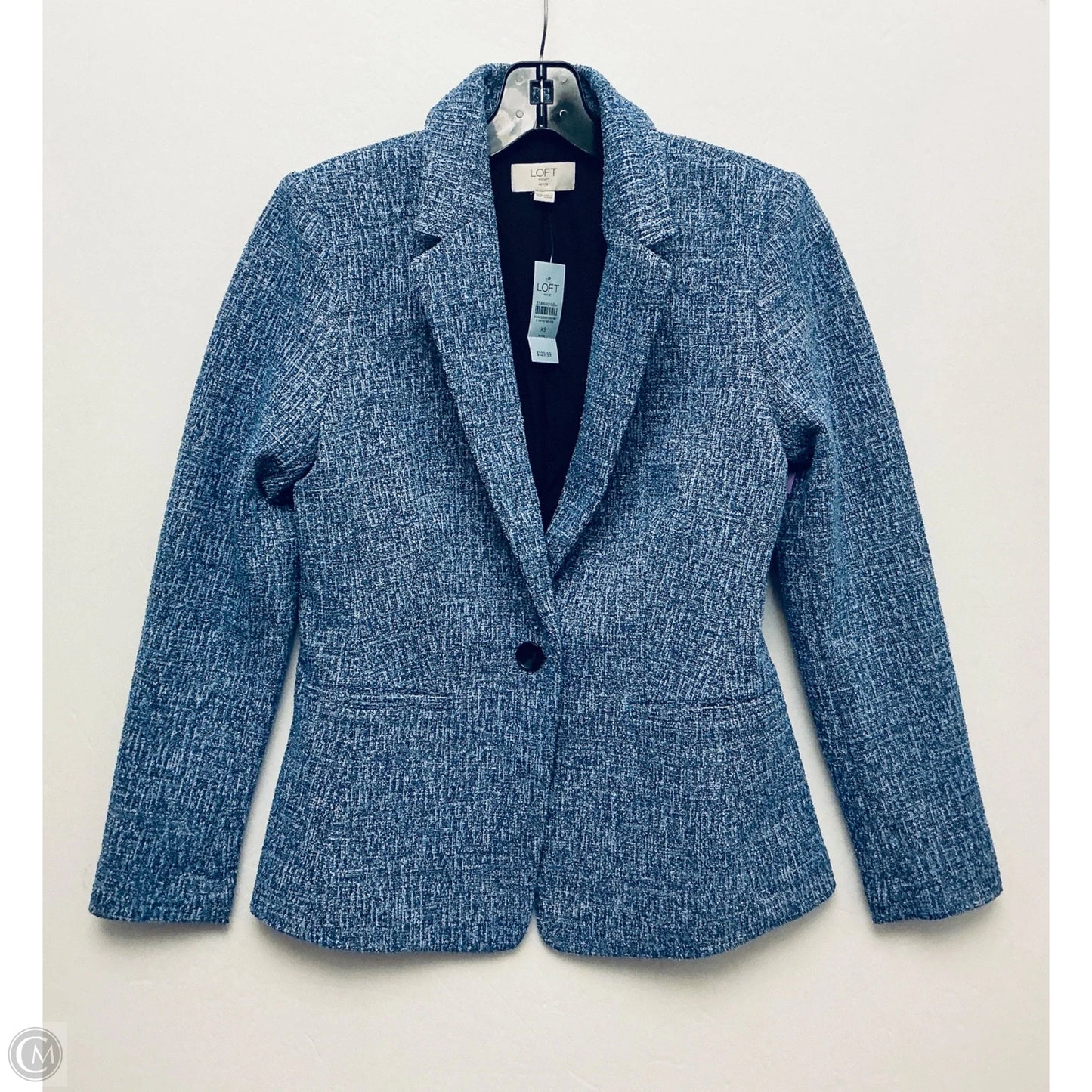 Blazer By Loft In Blue, Size: Xs