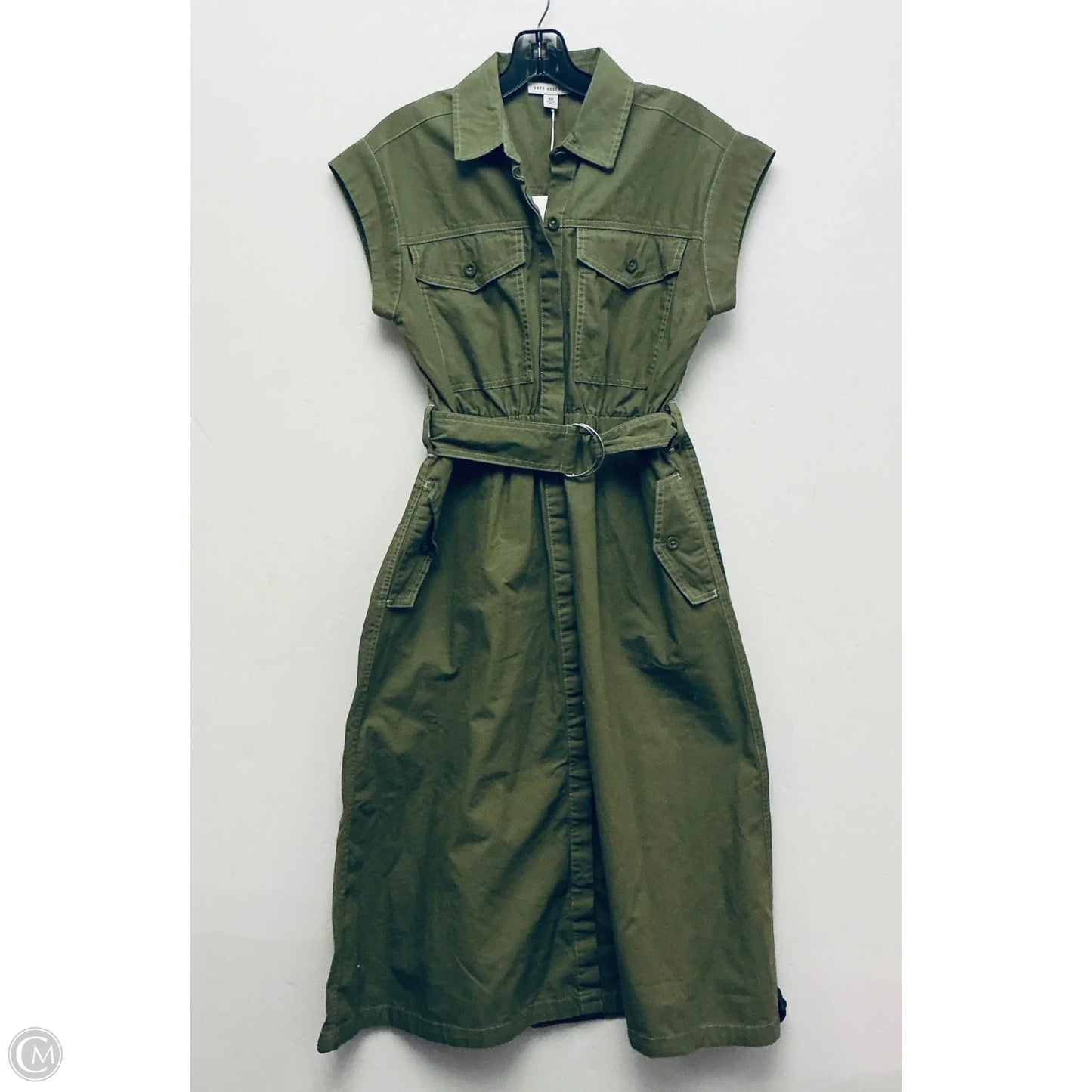 Dress Casual Maxi By Free Assembly In Green, Size: Xs