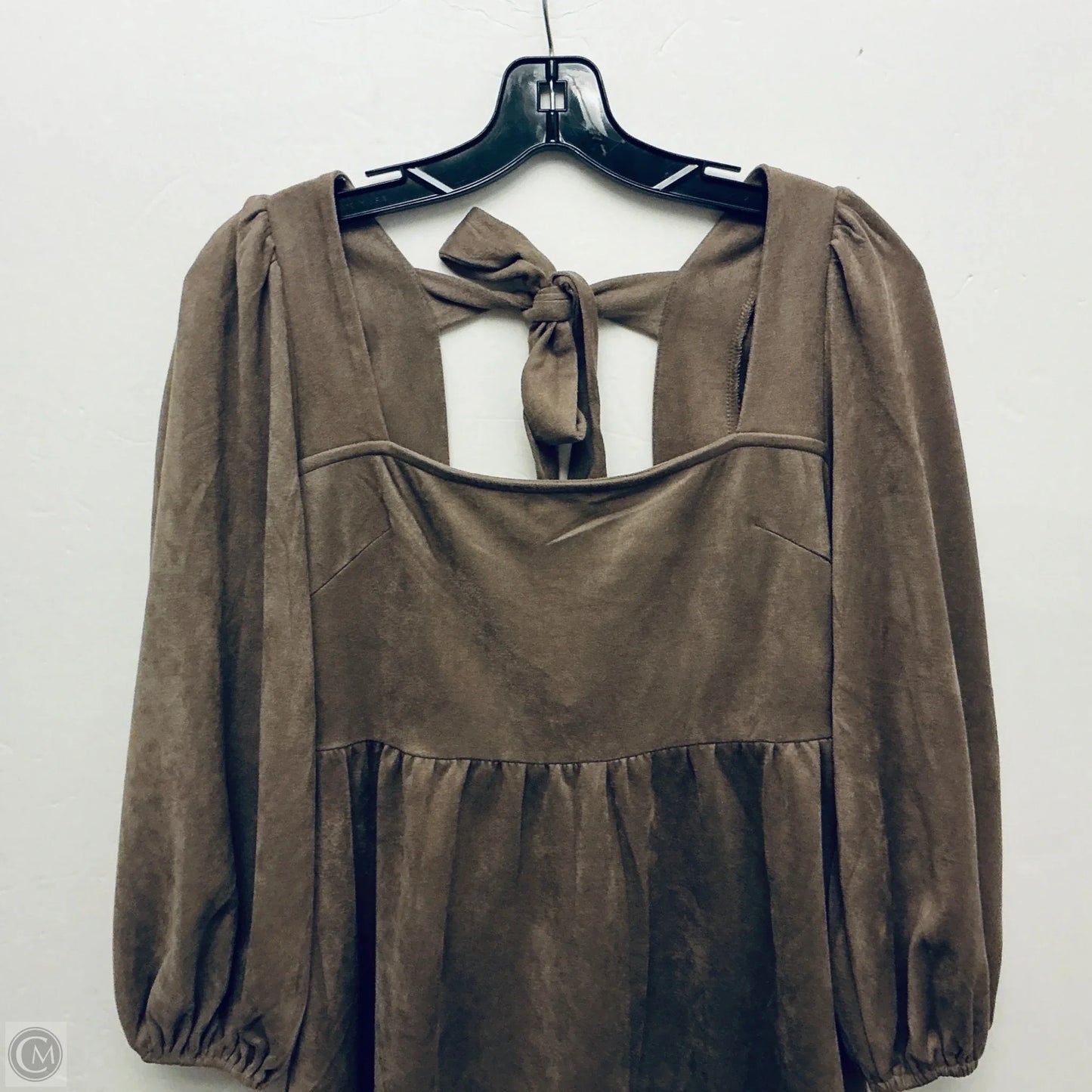 Dress Casual Short By Pink Lily In Brown, Size: M