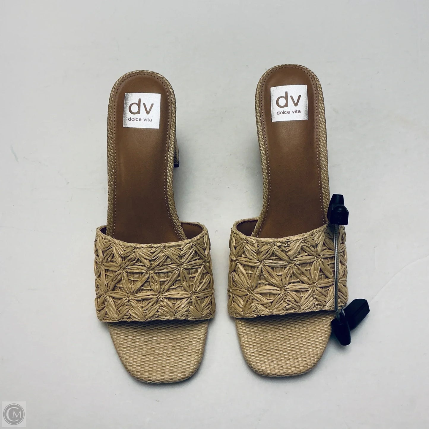 Sandals Heels Block By Dolce Vita In Tan, Size: 9.5