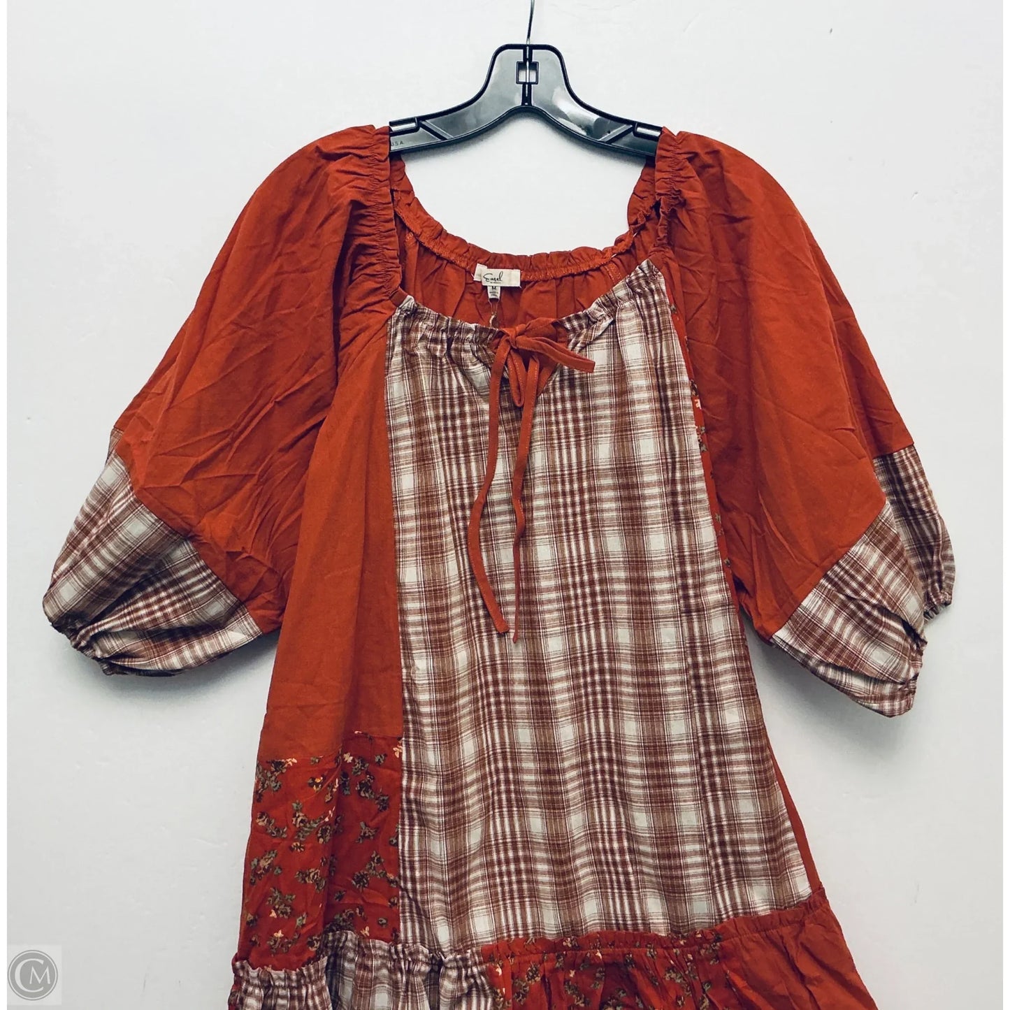 Dress Casual Short By Easel In Orange, Size: M