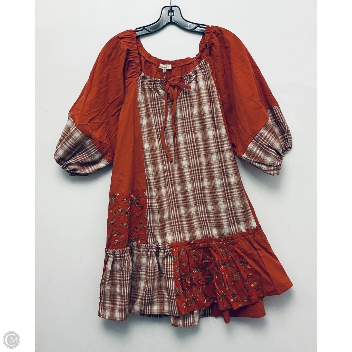 Dress Casual Short By Easel In Orange, Size: L
