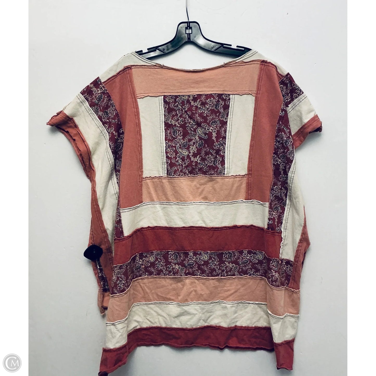 Top Short Sleeve By Oli & Hali In Pink, Size: M