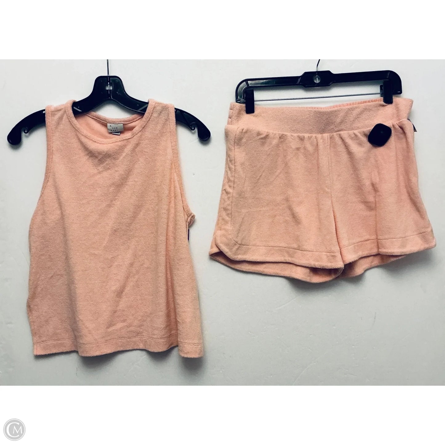 Shorts Set By A New Day In Peach, Size: M