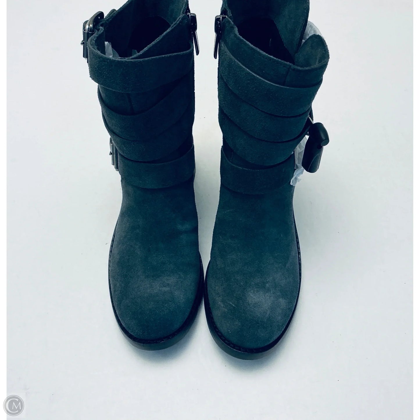 Boots Ankle Flats By Vince Camuto In Grey, Size: 7