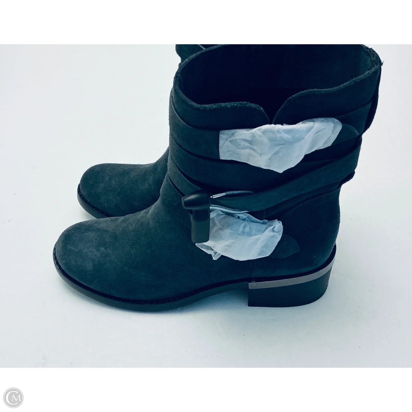 Boots Ankle Flats By Vince Camuto In Grey, Size: 7