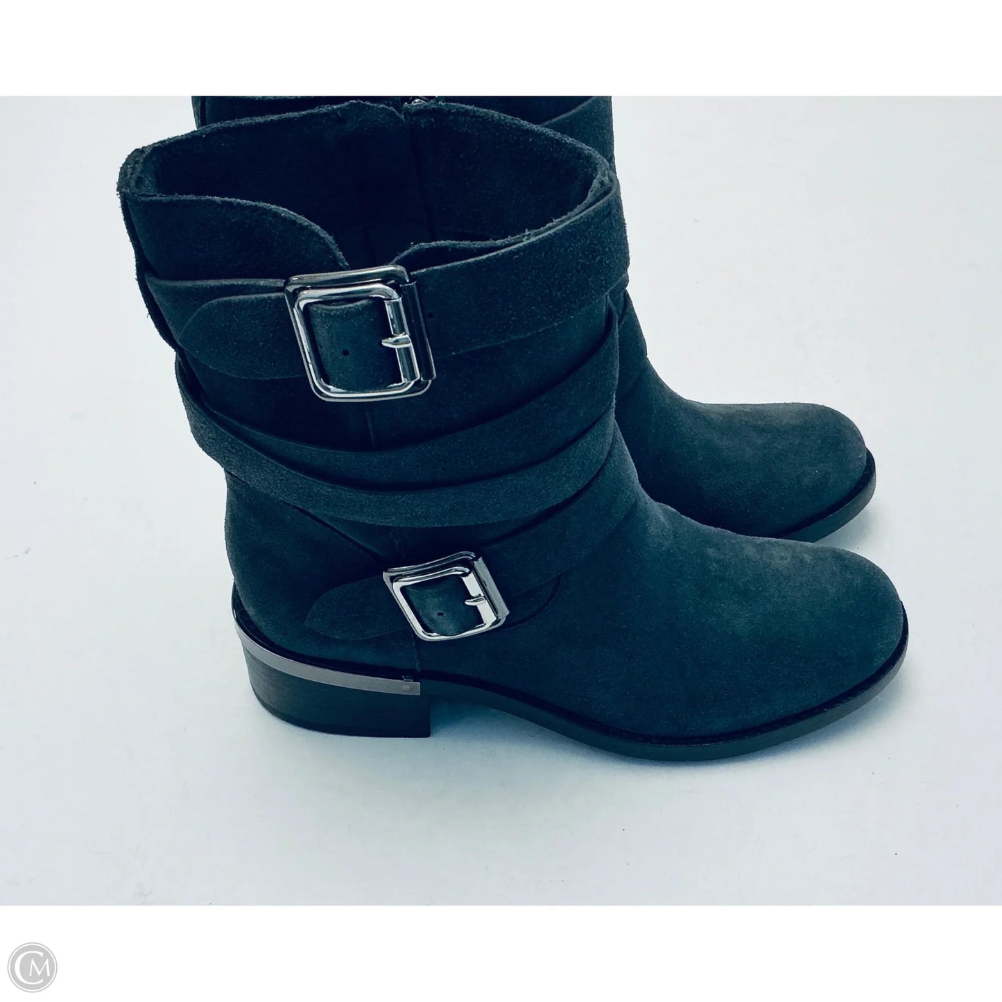 Boots Ankle Flats By Vince Camuto In Grey, Size: 7