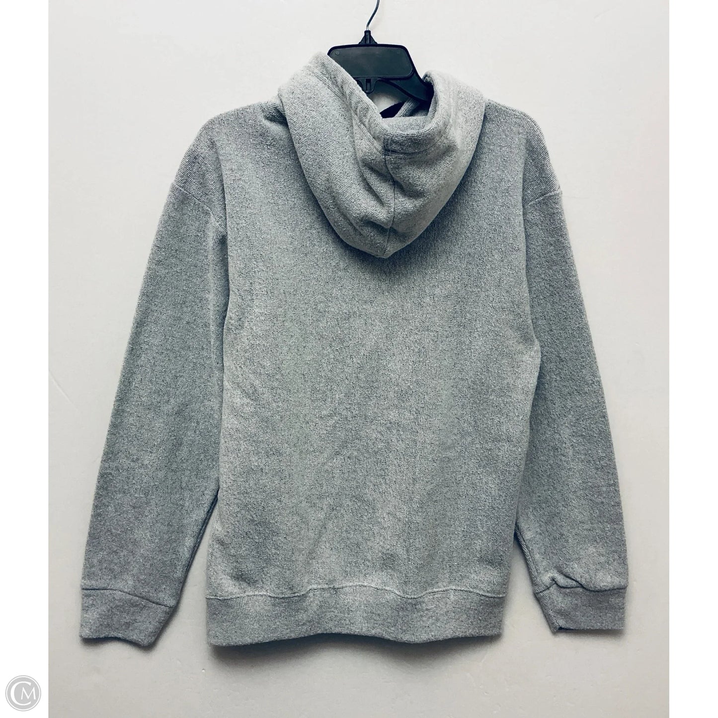 Sweatshirt Hoodie By Clothes Mentor In Grey, Size: M