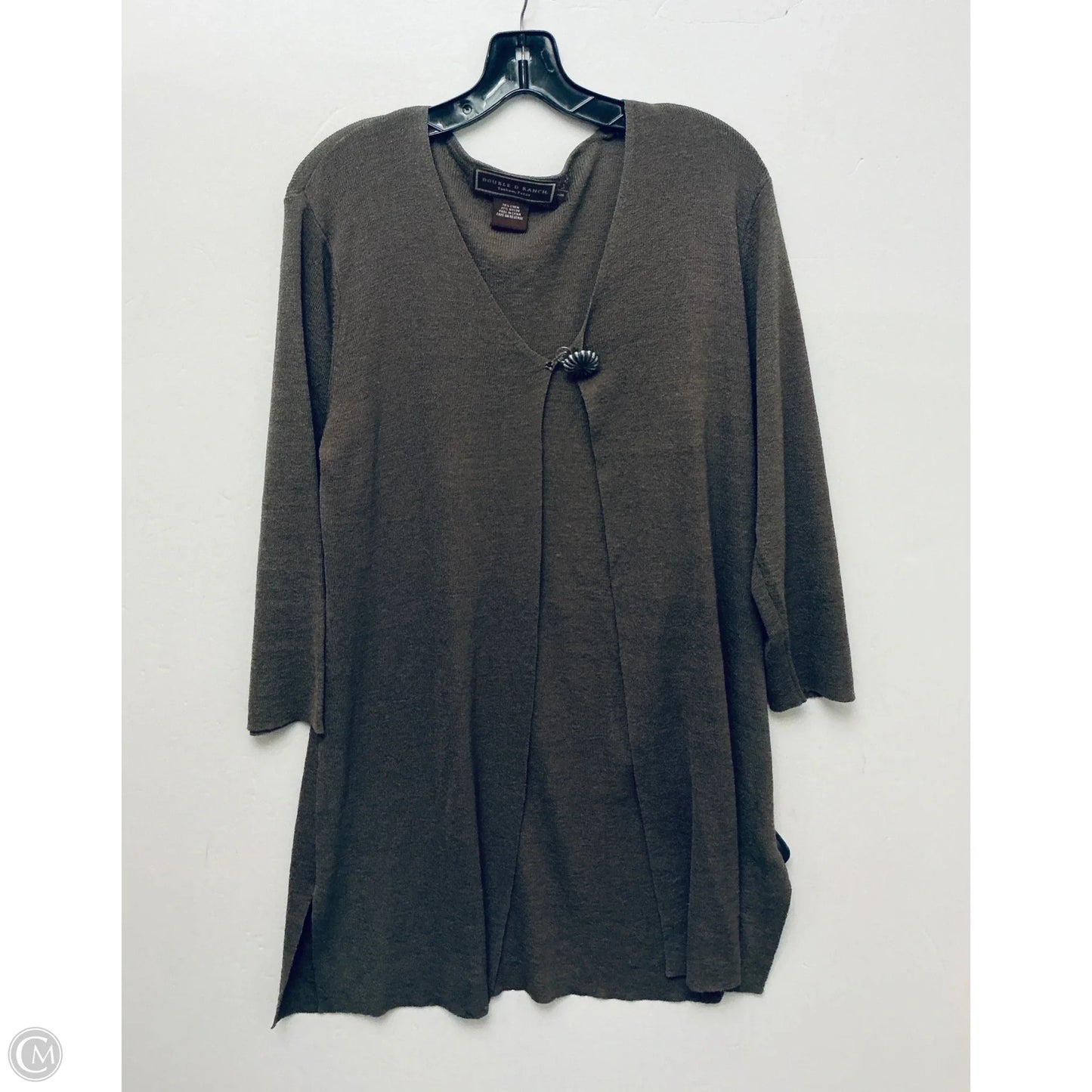 Cardigan By Double D Ranch In Green, Size: L
