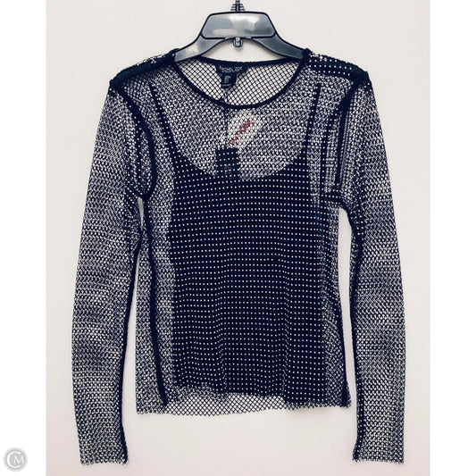 Top Long Sleeve By Rachel Zoe In Black, Size: S
