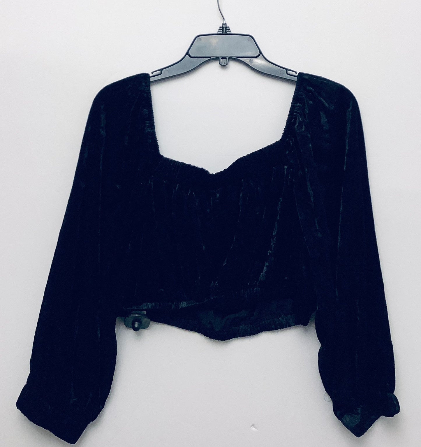 Top 3/4 Sleeve By Zara In Black, Size: L