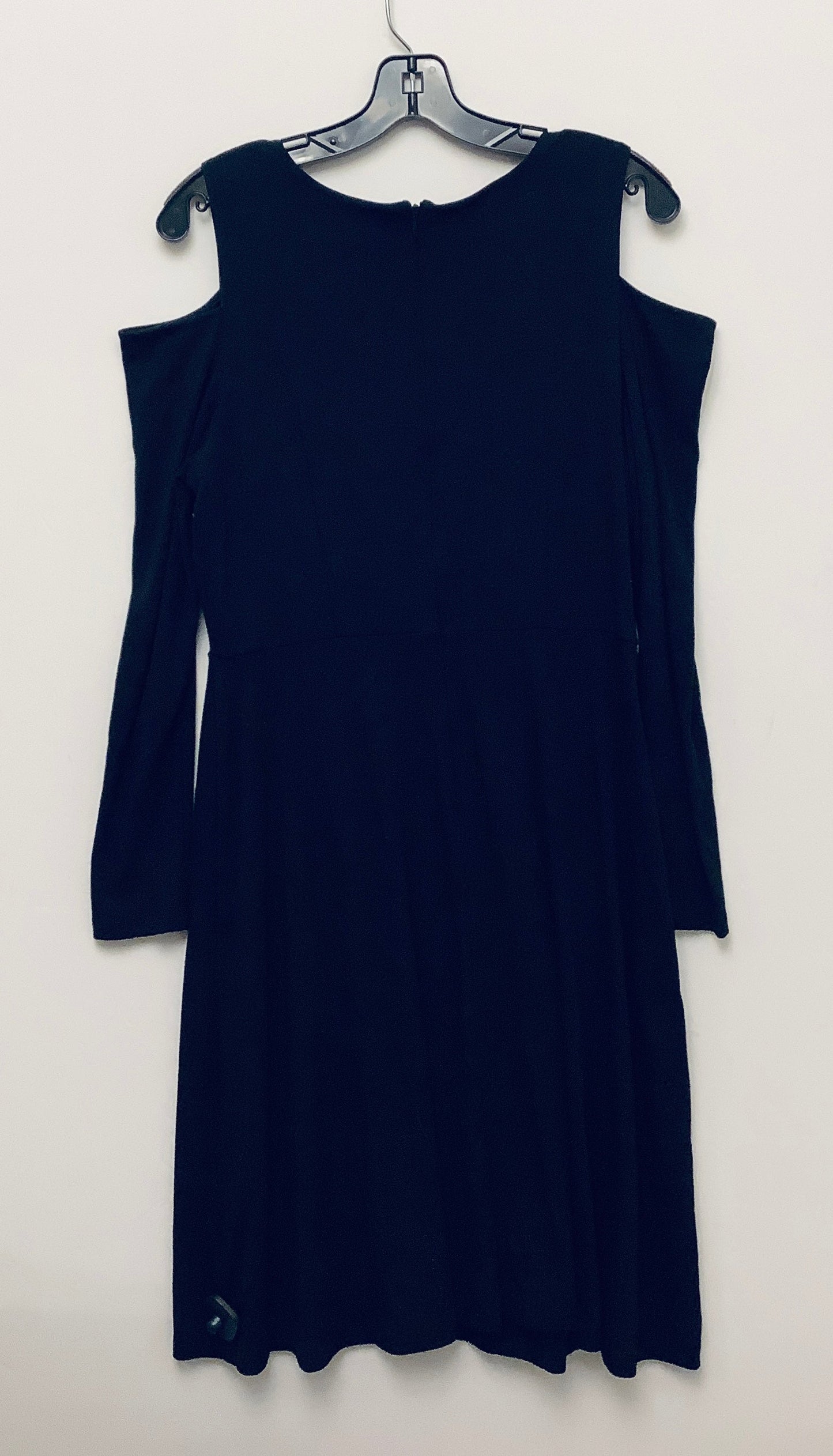 Dress Casual Midi By Loft In Black, Size: 8