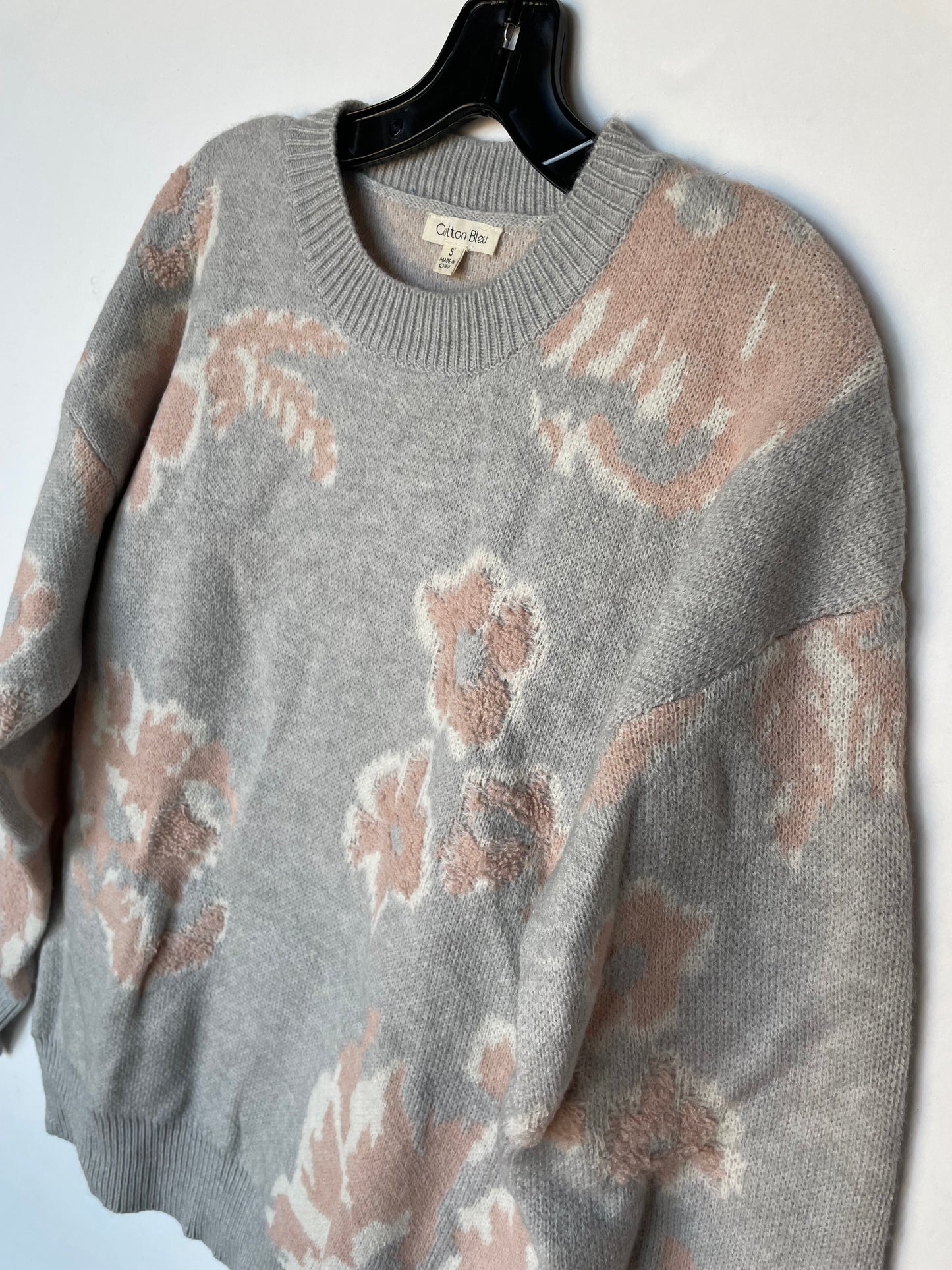 Sweater By Cotton Bleu In Floral Print, Size: S