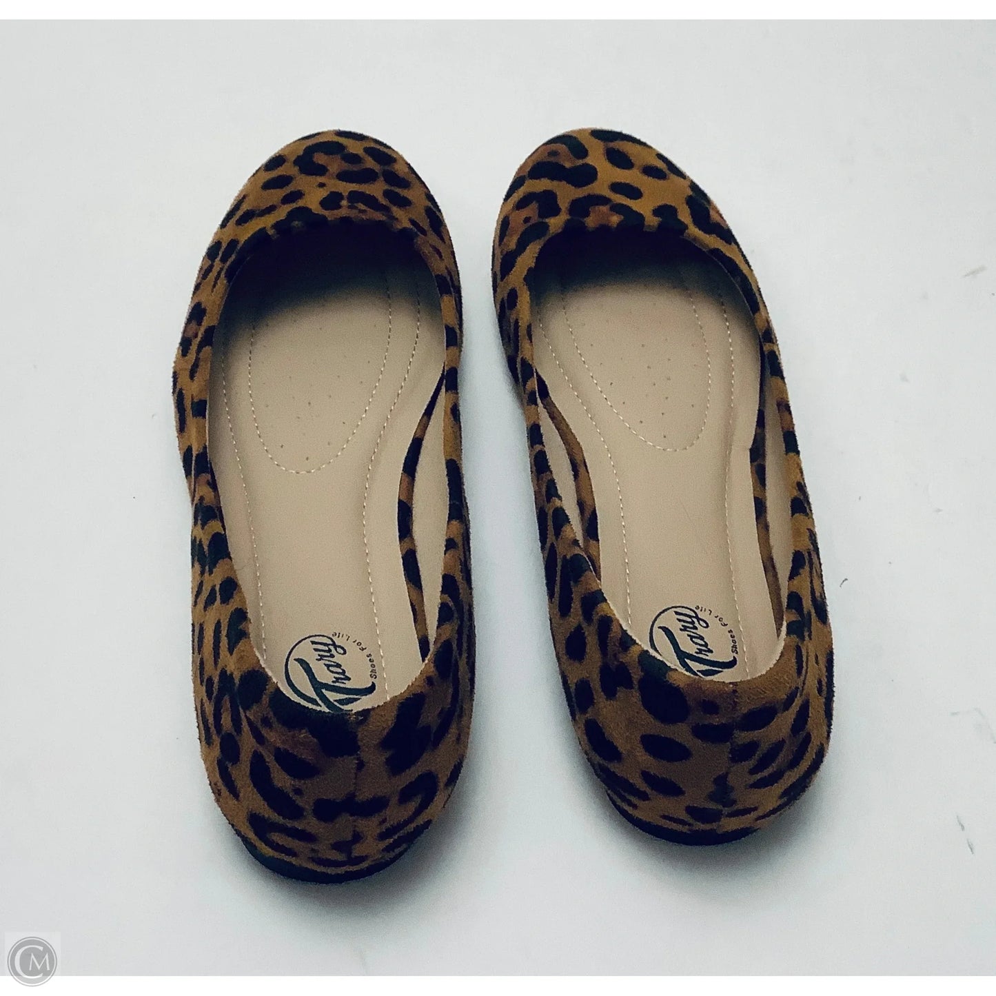 Shoes Flats By Cmf In Animal Print, Size: 11