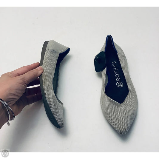 Shoes Flats By Rothys In Grey, Size: 6.5
