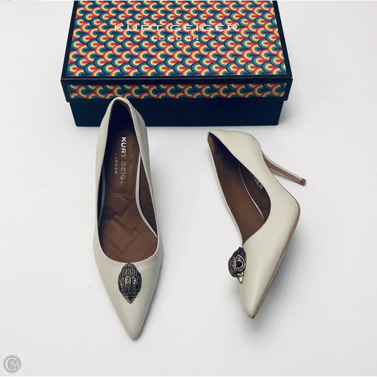 Shoes Designer By Kurt Geiger In White, Size: 8