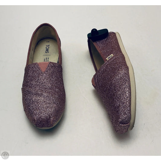Shoes Flats By Toms In Pink, Size: 7