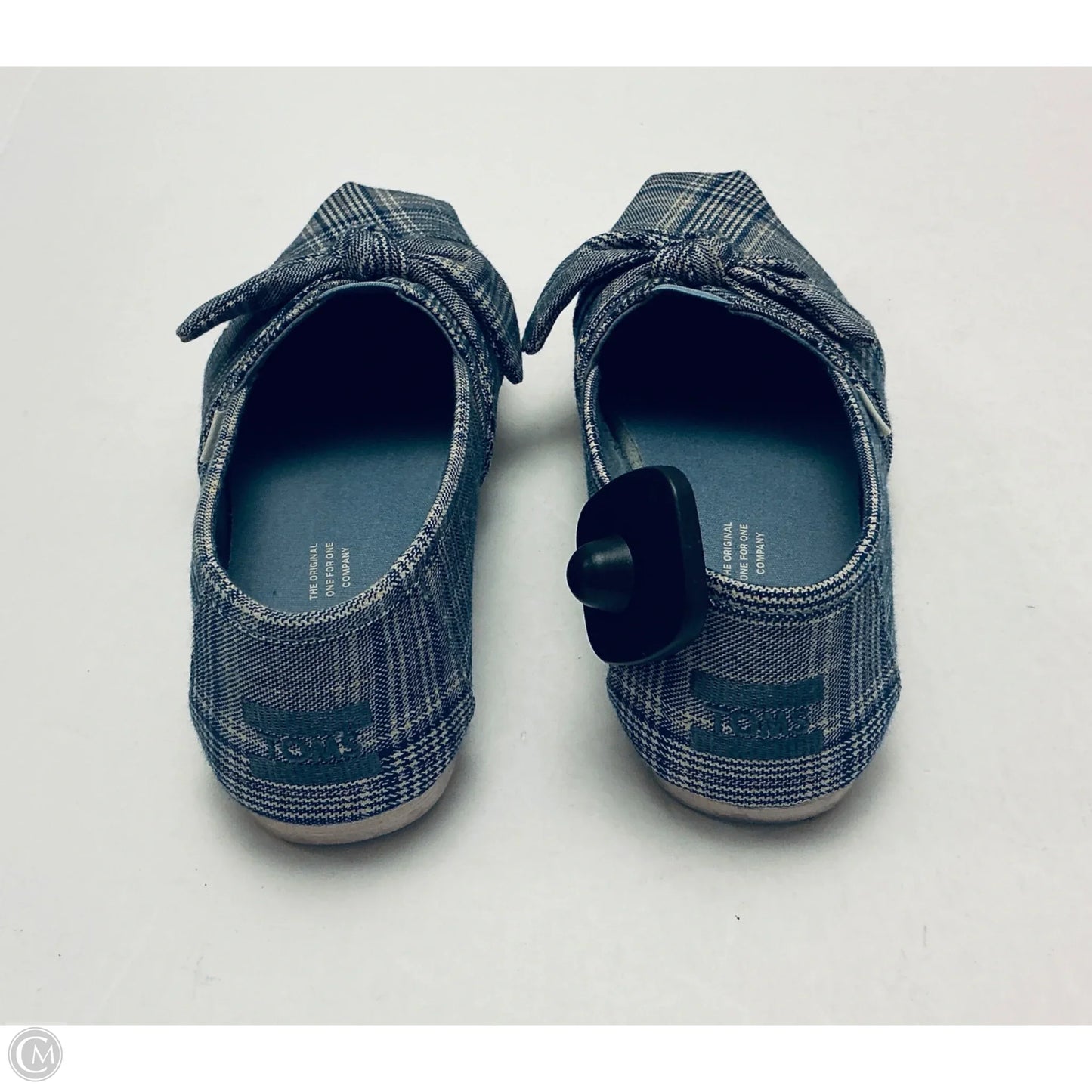 Shoes Flats By Toms In Plaid Pattern, Size: 7