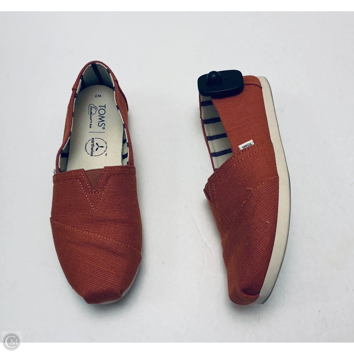 Shoes Flats By Toms In Orange, Size: 7