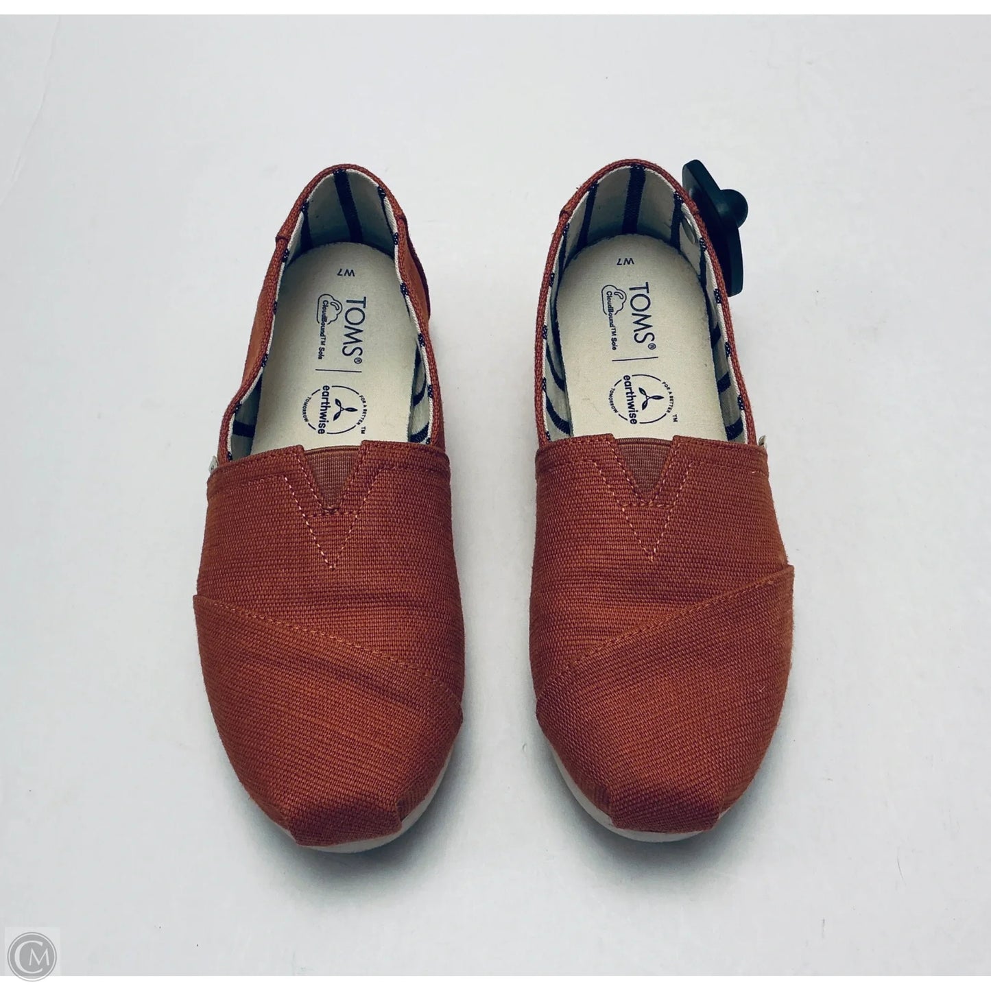 Shoes Flats By Toms In Orange, Size: 7