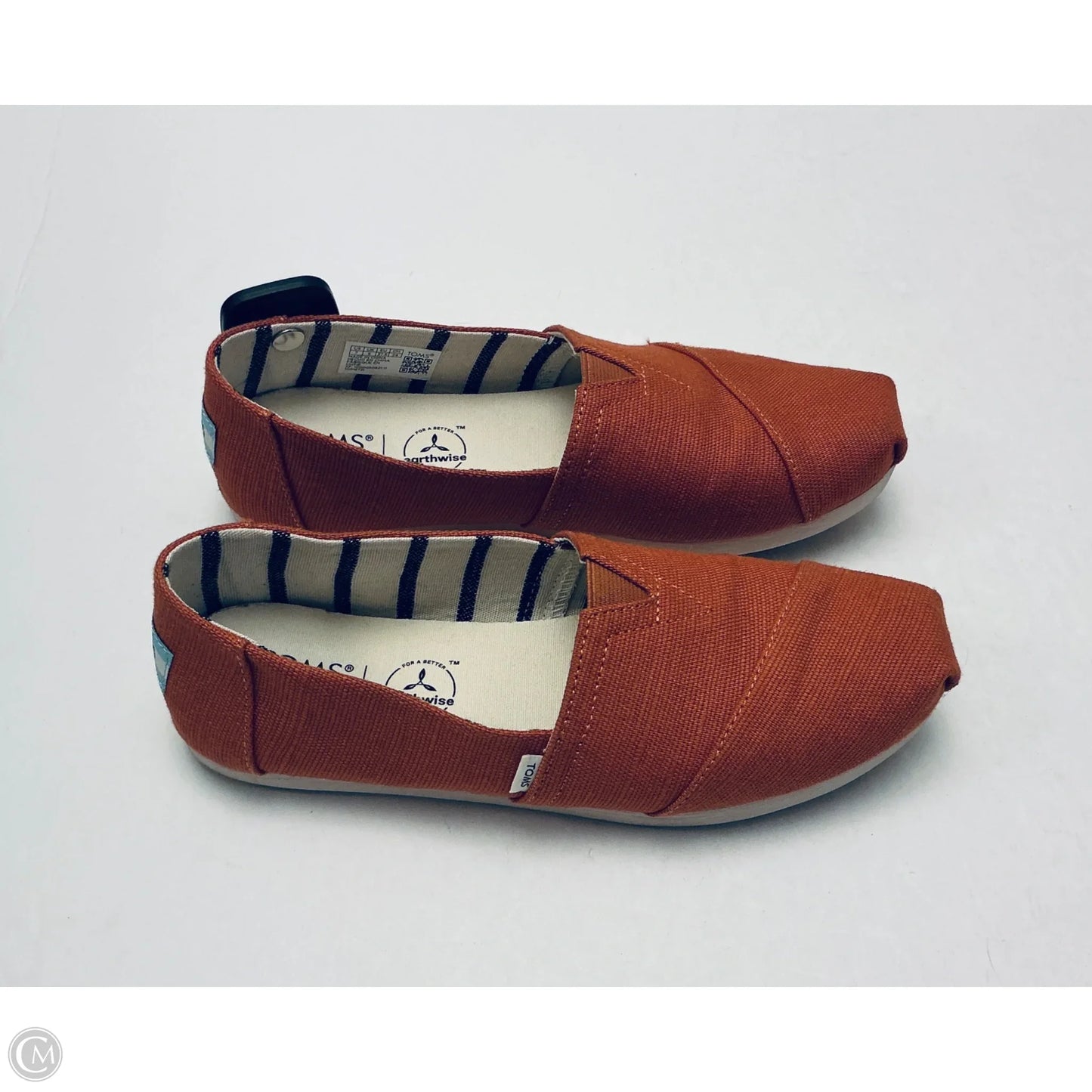 Shoes Flats By Toms In Orange, Size: 7