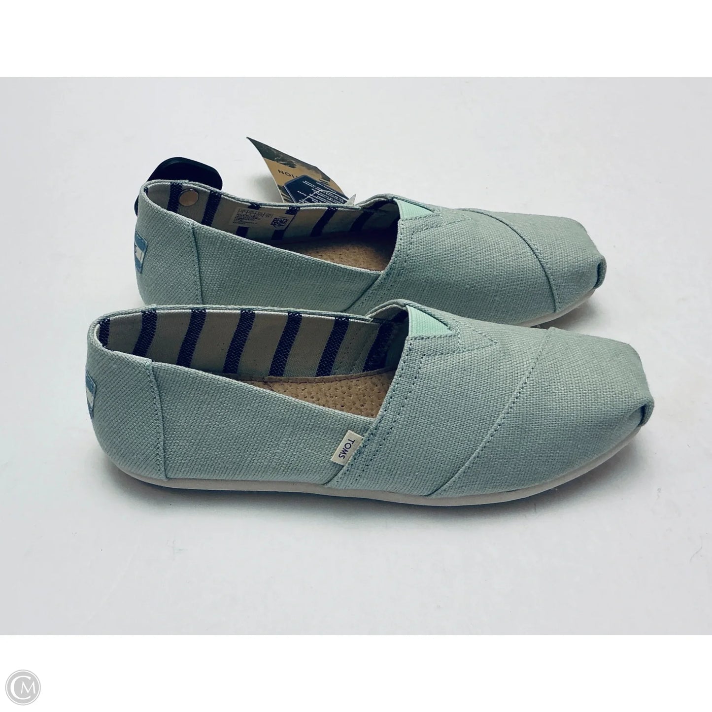 Shoes Flats By Toms In Green, Size: 7