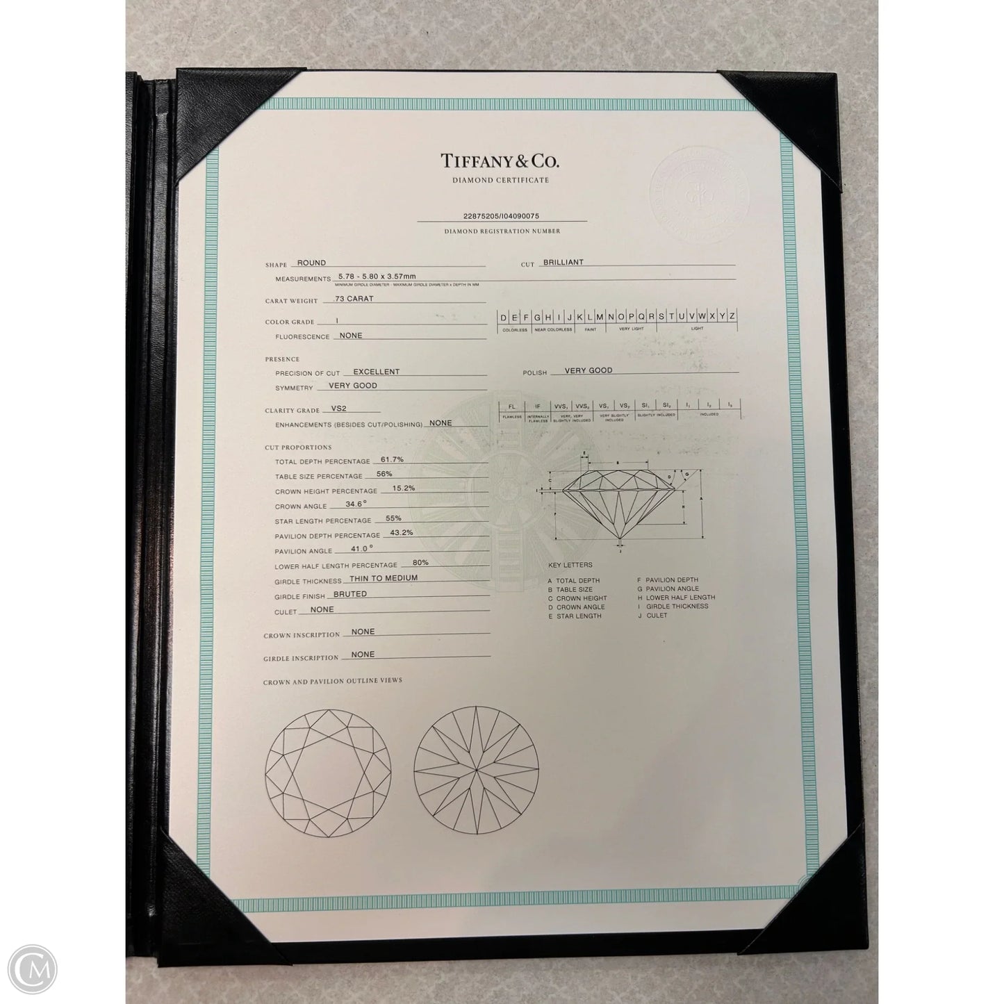 Ring Luxury Designer By Tiffany And Company, Size: 5.5