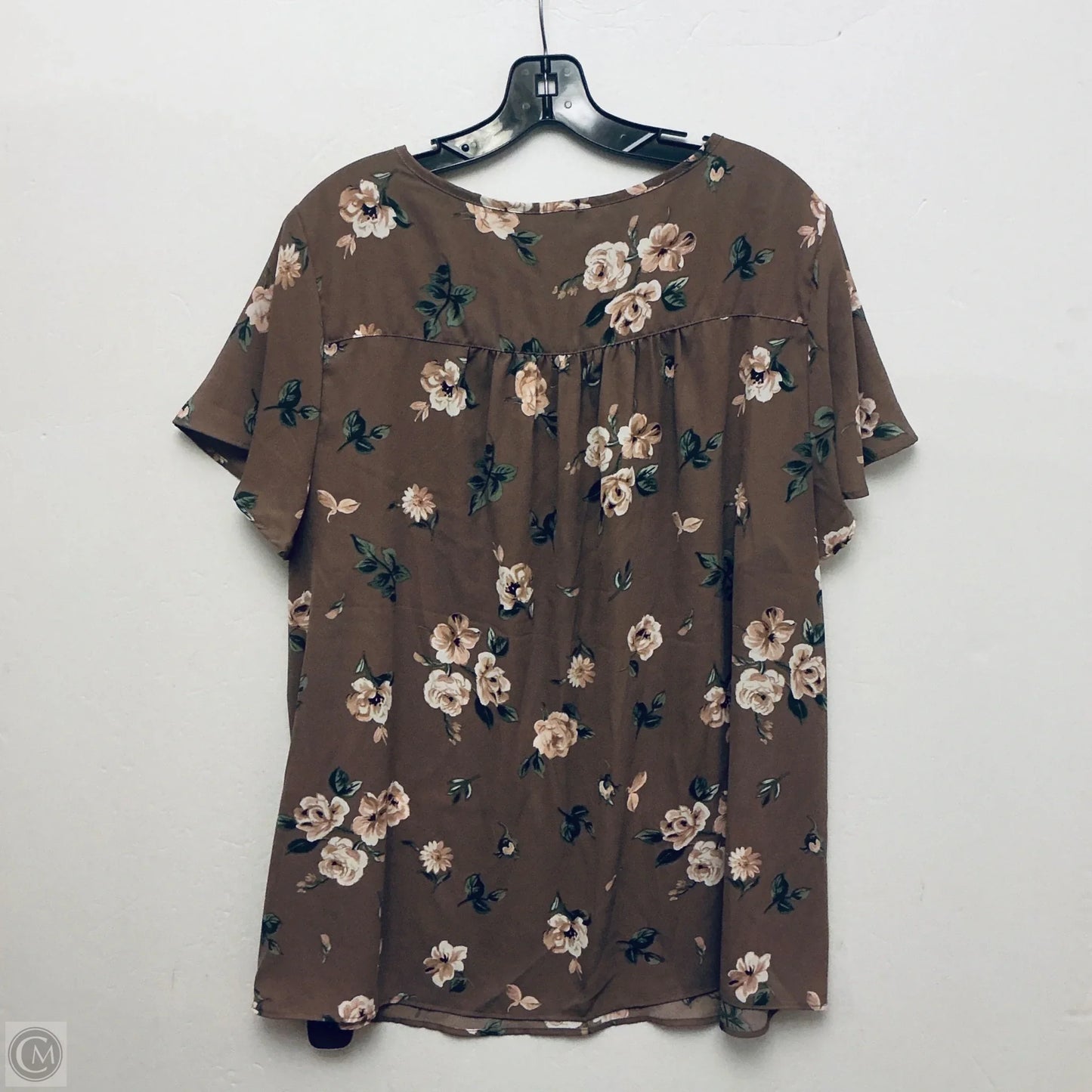 Top Short Sleeve By Torrid In Floral Print, Size: 2x