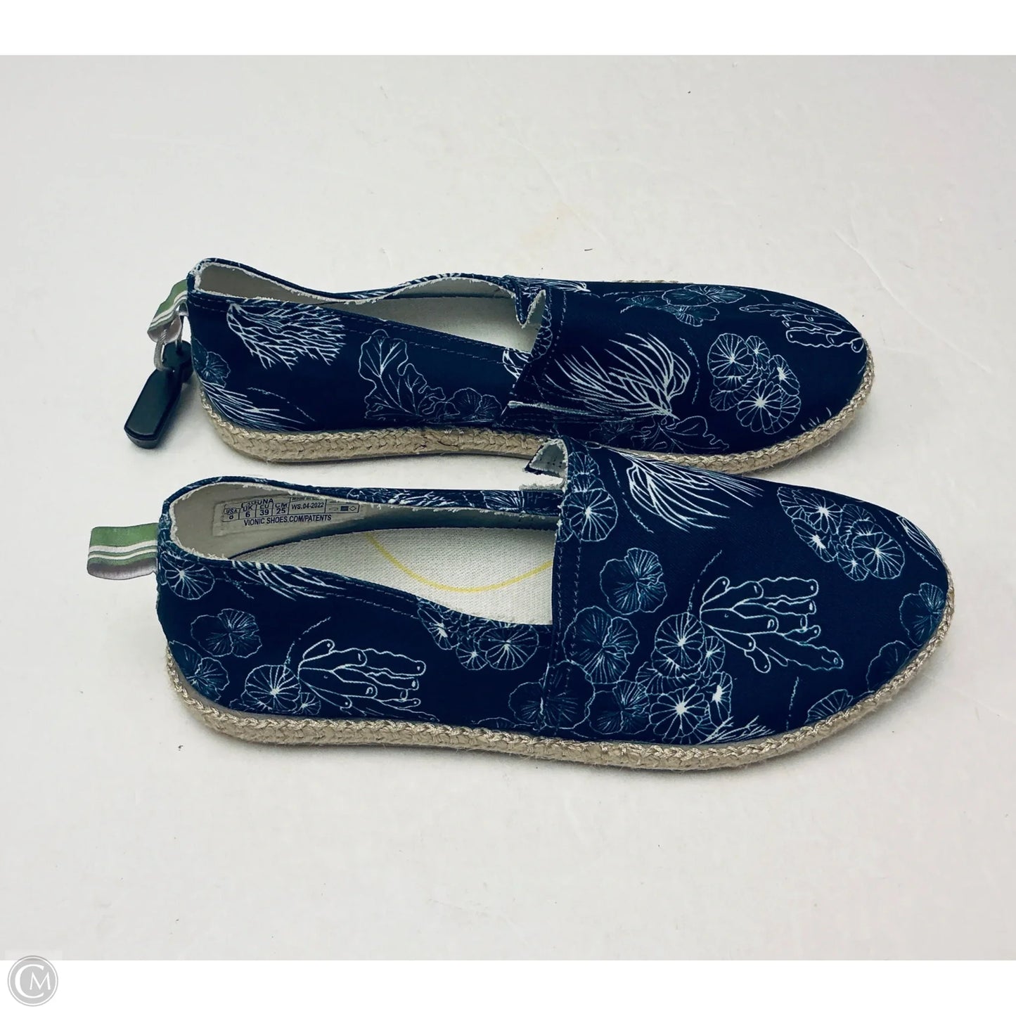 Shoes Flats By Vionic In Blue, Size: 8