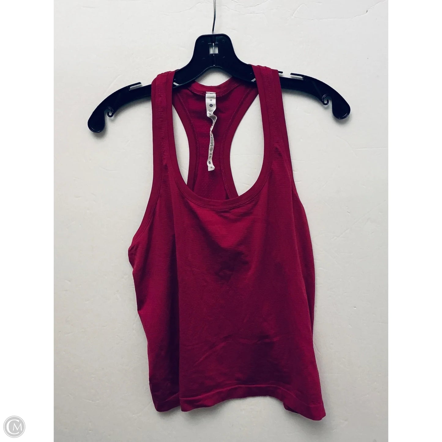 Athletic Tank Top By Lululemon In Pink, Size: 12