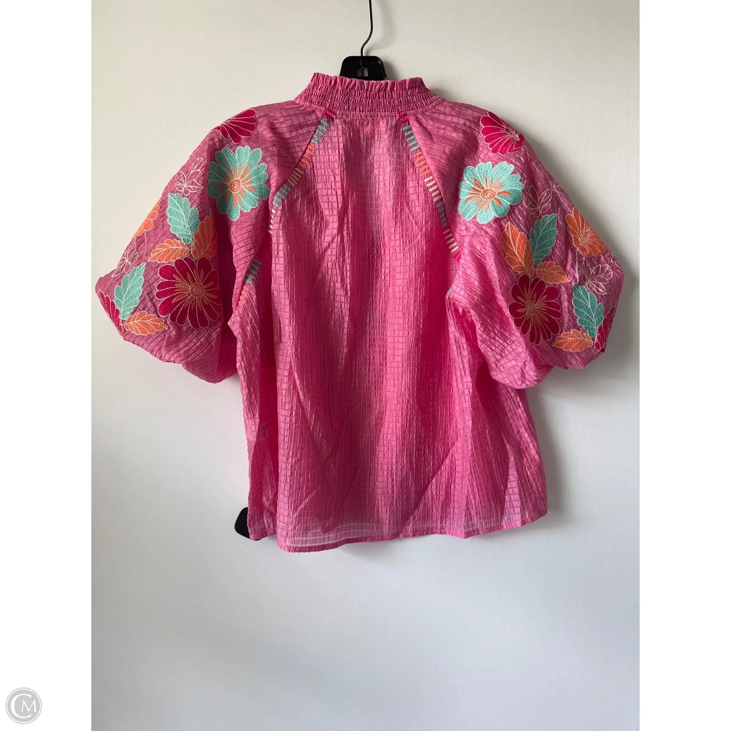Top Short Sleeve By Thml In Floral Print, Size: M