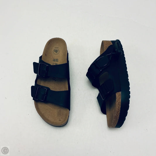 Sandals Flats By Papillio In Black, Size: 9