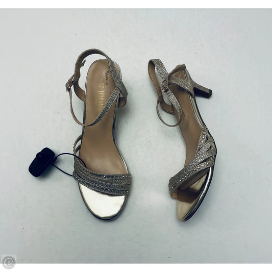Shoes Heels Kitten By Dream Pairs In Gold, Size: 7