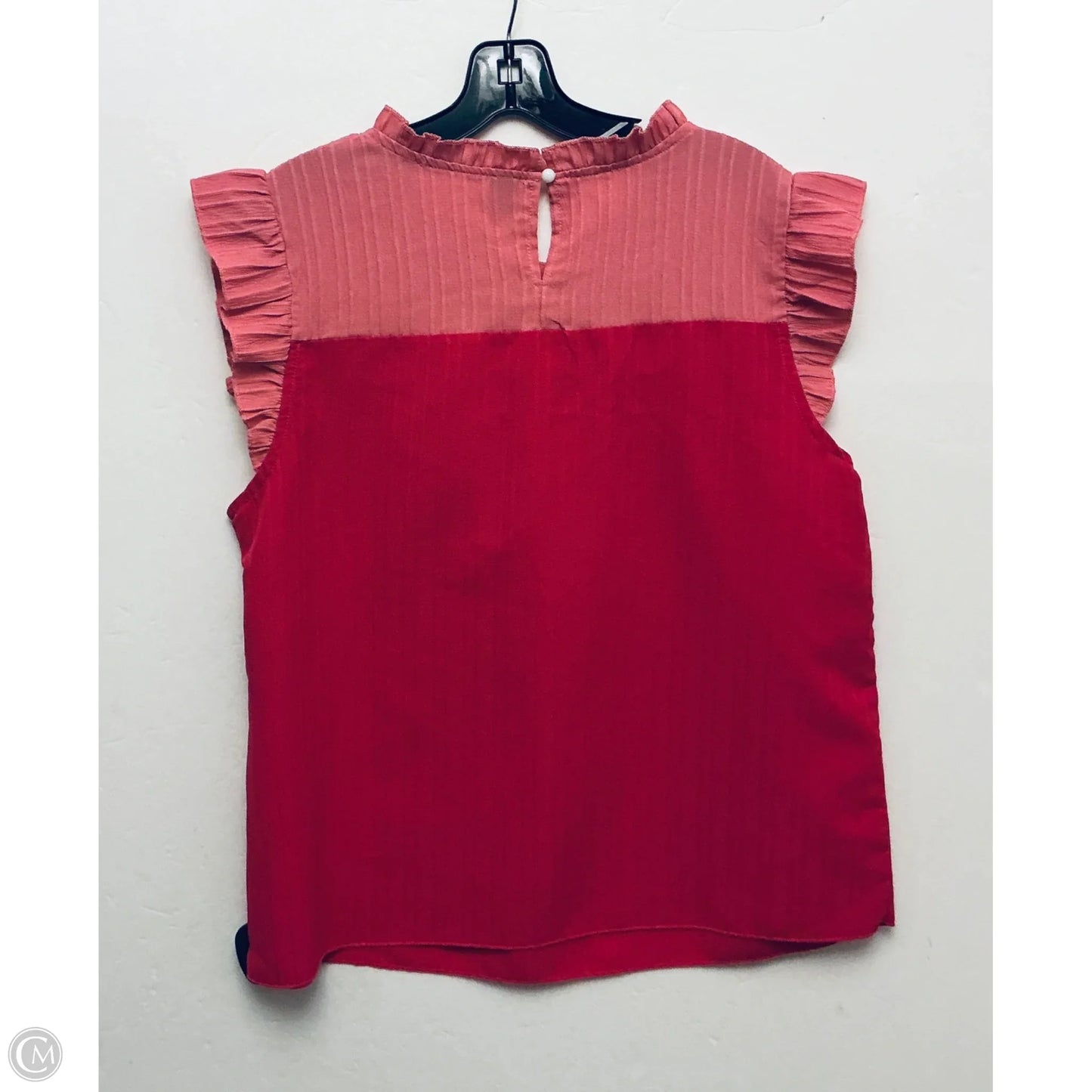 Top Sleeveless Basic By Shein In Pink, Size: Xl