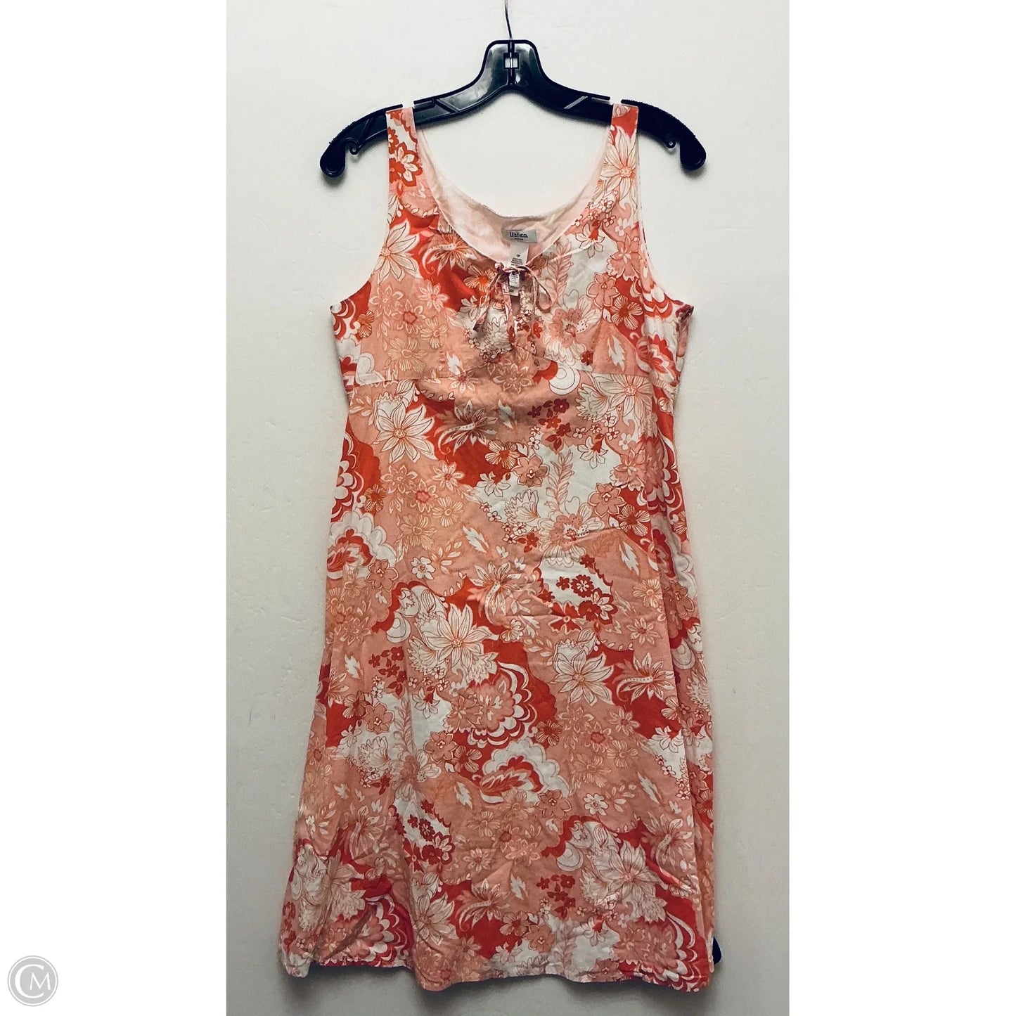 Dress Casual Midi By Liz And Co In Pink, Size: S