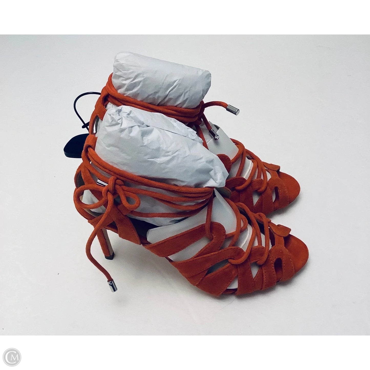 Shoes Heels Stiletto By Banana Republic In Orange, Size: 6
