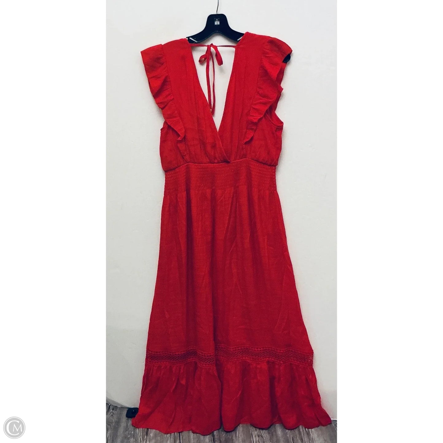 Dress Casual Maxi By Clothes Mentor In Red, Size: Xl