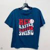 Top Short Sleeve Basic By Clothes Mentor In Blue, Size: L