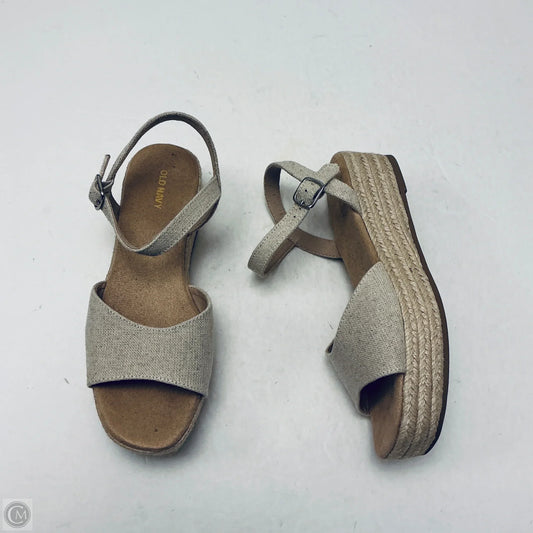 Shoes Heels Platform By Old Navy In Tan, Size: 8