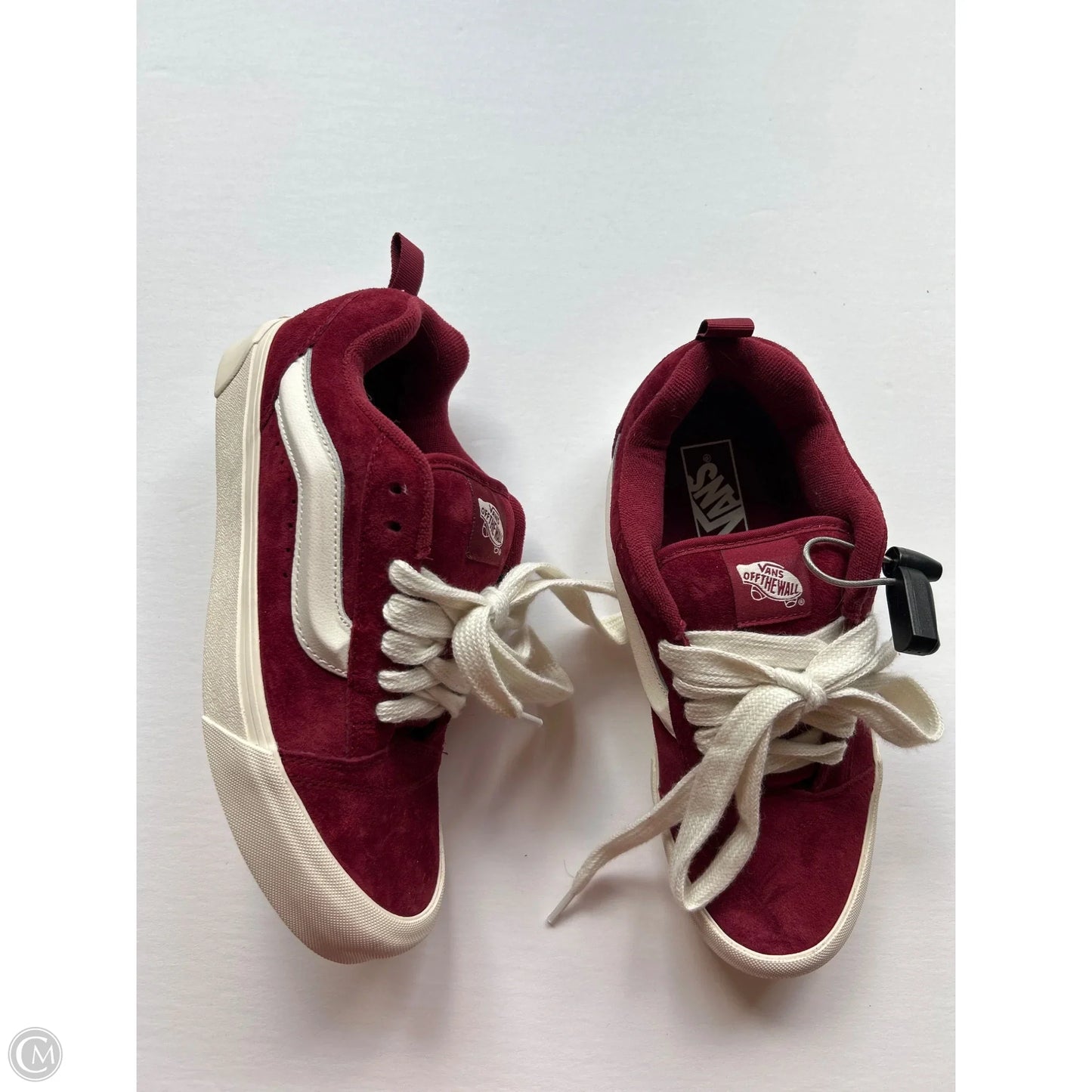 Shoes Sneakers By Vans In Red, Size: 9.5